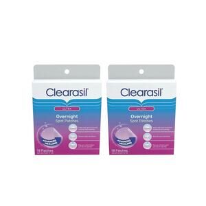 Clearasil Overnight Spot Patches, Advanced Healing Hydrocolloid Acne